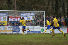 Corsham Town (white) v Ascot United, FA Vase Semi Final, 1st April 2023