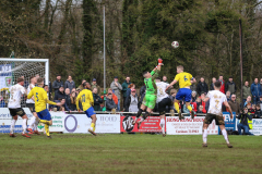 Corsham Town (white) v Ascot United, FA Vase Semi Final, 1st April 2023