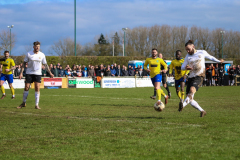 Corsham Town (white) v Ascot United, FA Vase Semi Final, 1st April 2023