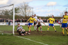 Corsham Town (white) v Ascot United, FA Vase Semi Final, 1st April 2023